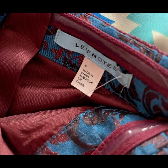 ANTHROPOLOGIE Leifnotes Cocktail Dress NWT Sz 6 - Picture 6 of 12